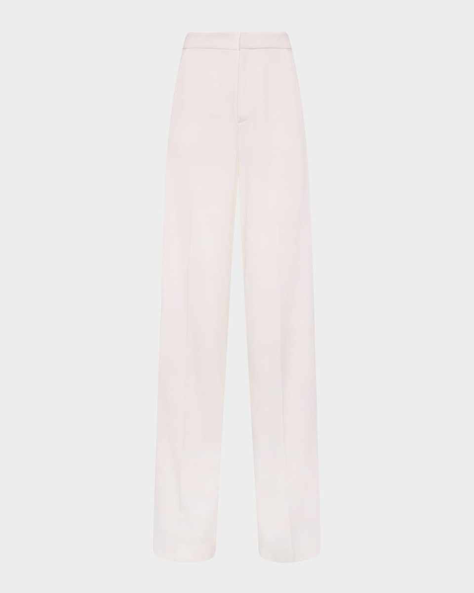 Livvy Straight-Leg Tux Trousers